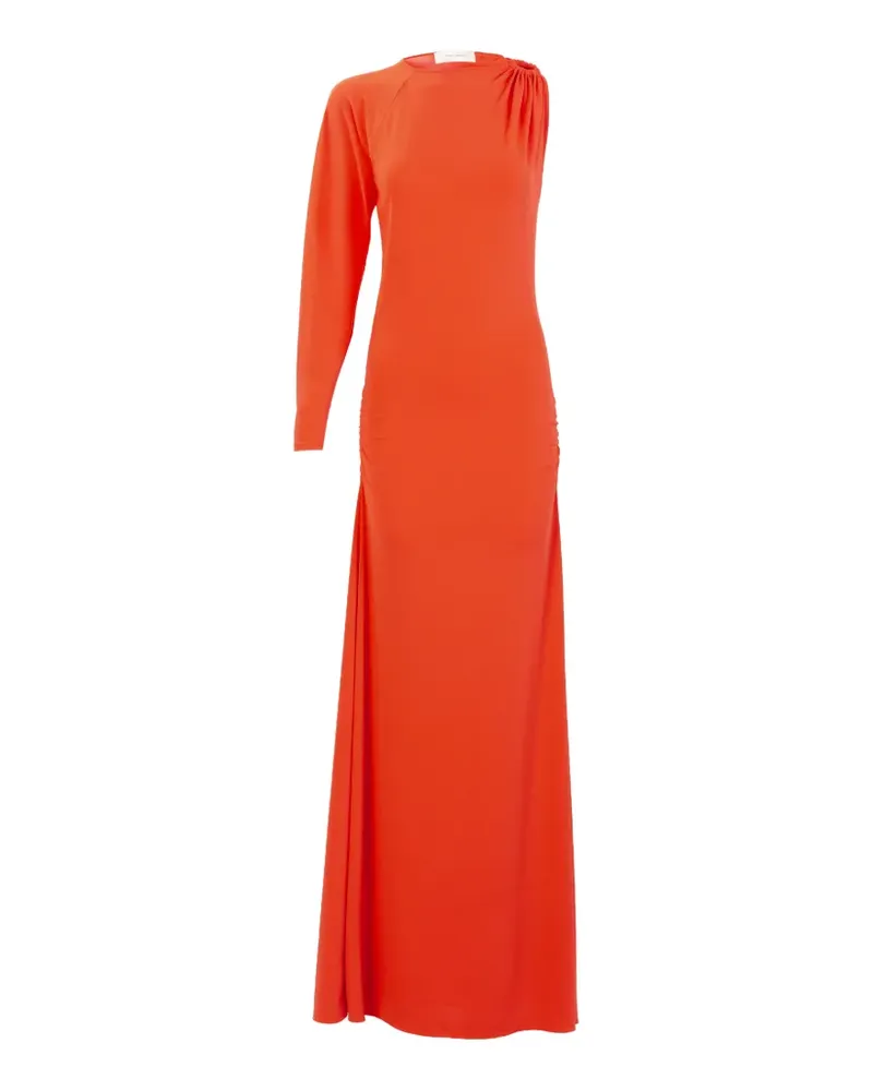Silvia Tcherassi Virna one-shoulder maxi dress - Orange Orange
