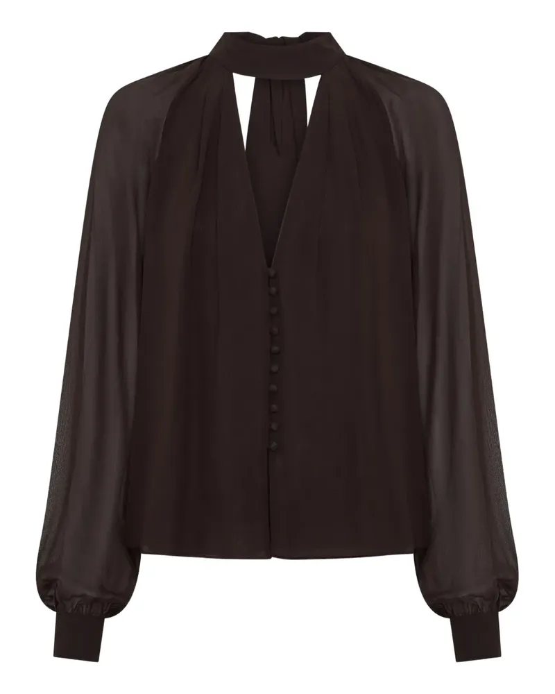 NICHOLAS Elisa Hemd - Braun Braun