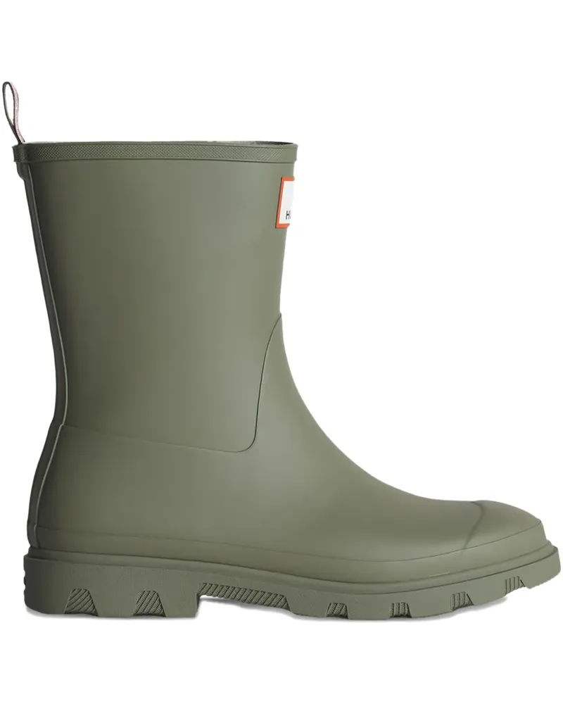 Kitsuné x Hunter Downpour kurze Regenstiefel - Grün Grün