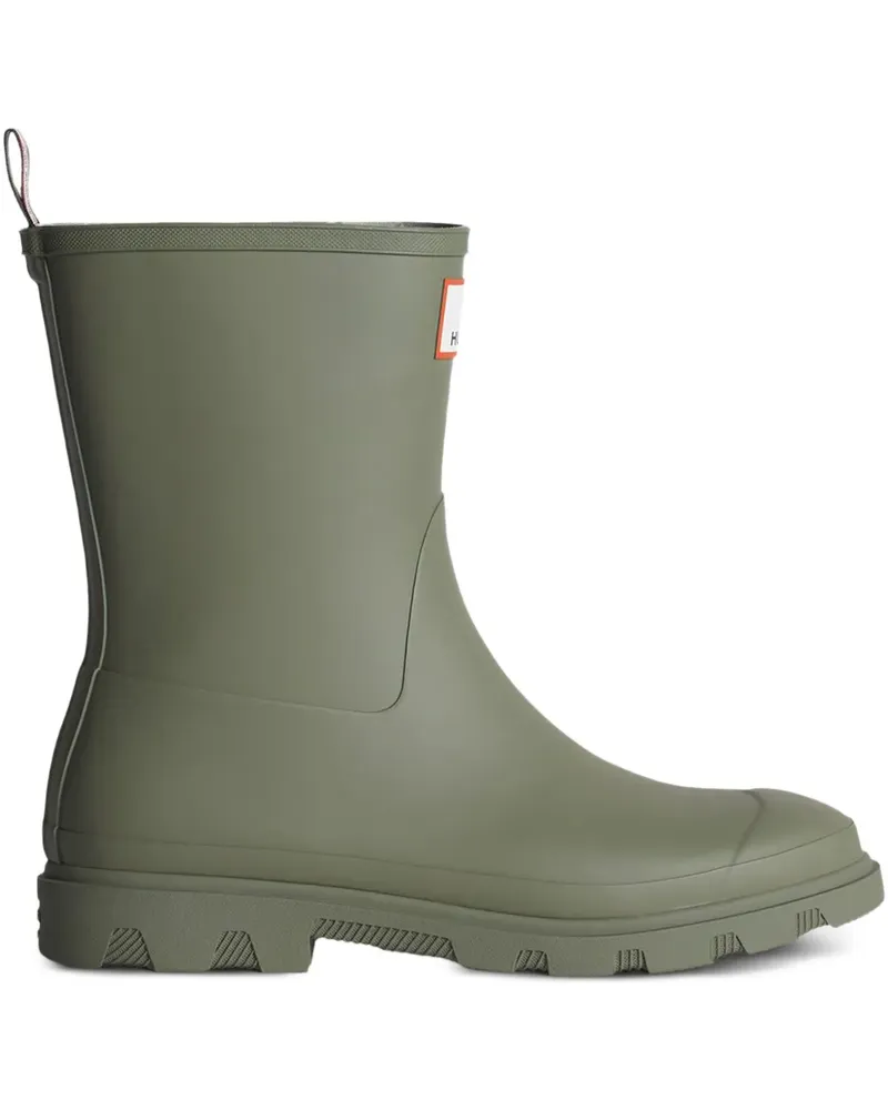 Kitsuné x Hunter Downpour kurze Regenstiefel - Grün Grün