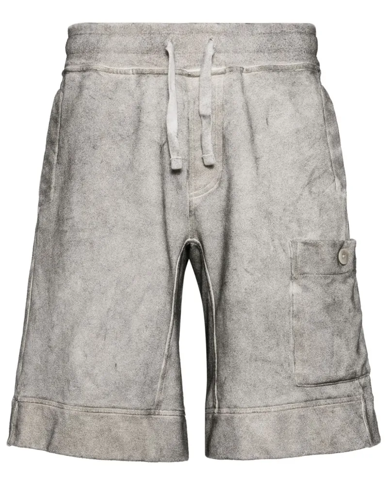 Ten c Joggingshorts mit Kordelzug - Grau Grau