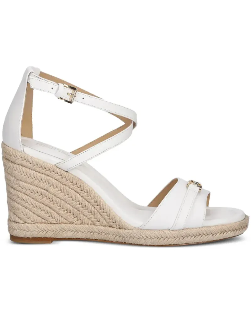 Michael Kors Wedge-Sandalen mit Espadrillesohle - Weiß Weiß
