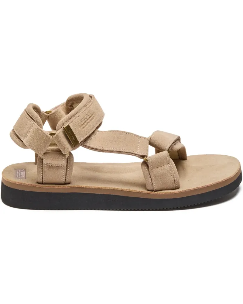 SUICOKE Sandalen aus Wildleder - Nude Nude