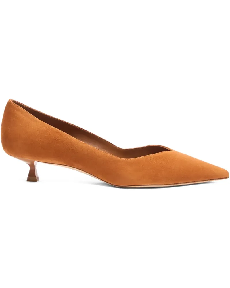 Stuart Weitzman Eva Pumps 35mm - Nude Nude