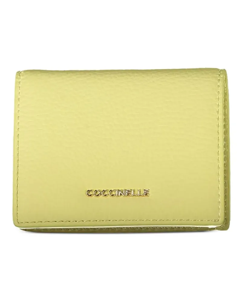 Coccinelle grained-leather wallet - Gelb Gelb