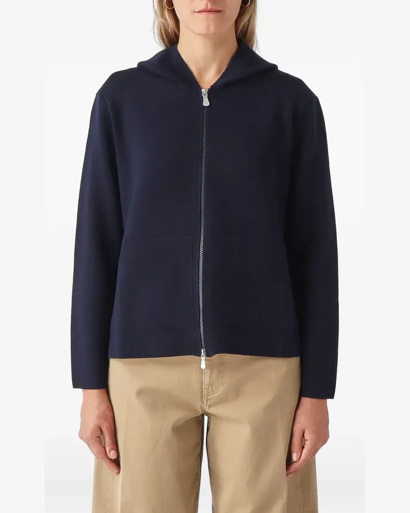 Gran Sasso zip-up hoodie - Blau Blau