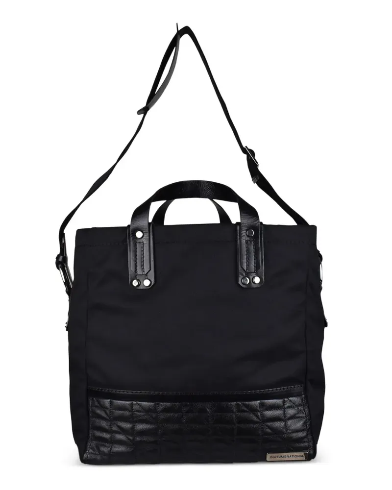 CoSTUME NATIONAL Gesteppte Tote Bag - Schwarz Schwarz