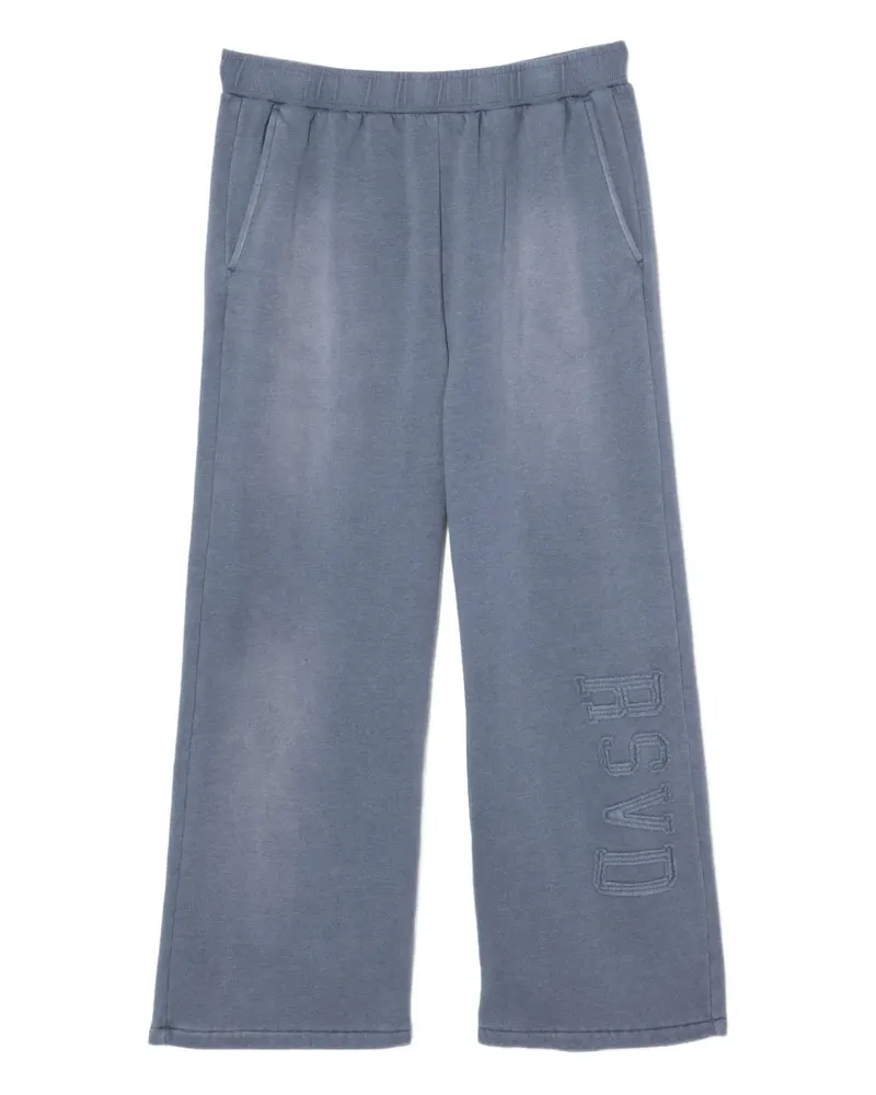 Izzue Bestickte Jogginghose - Blau Blau