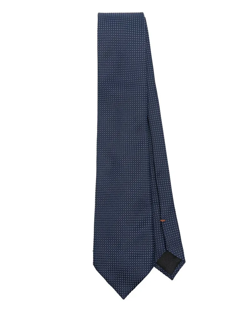 Ermenegildo Zegna Krawatte aus Seide - Blau Blau