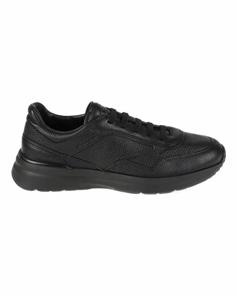 Church's grainy-leather sneakers - Schwarz Schwarz