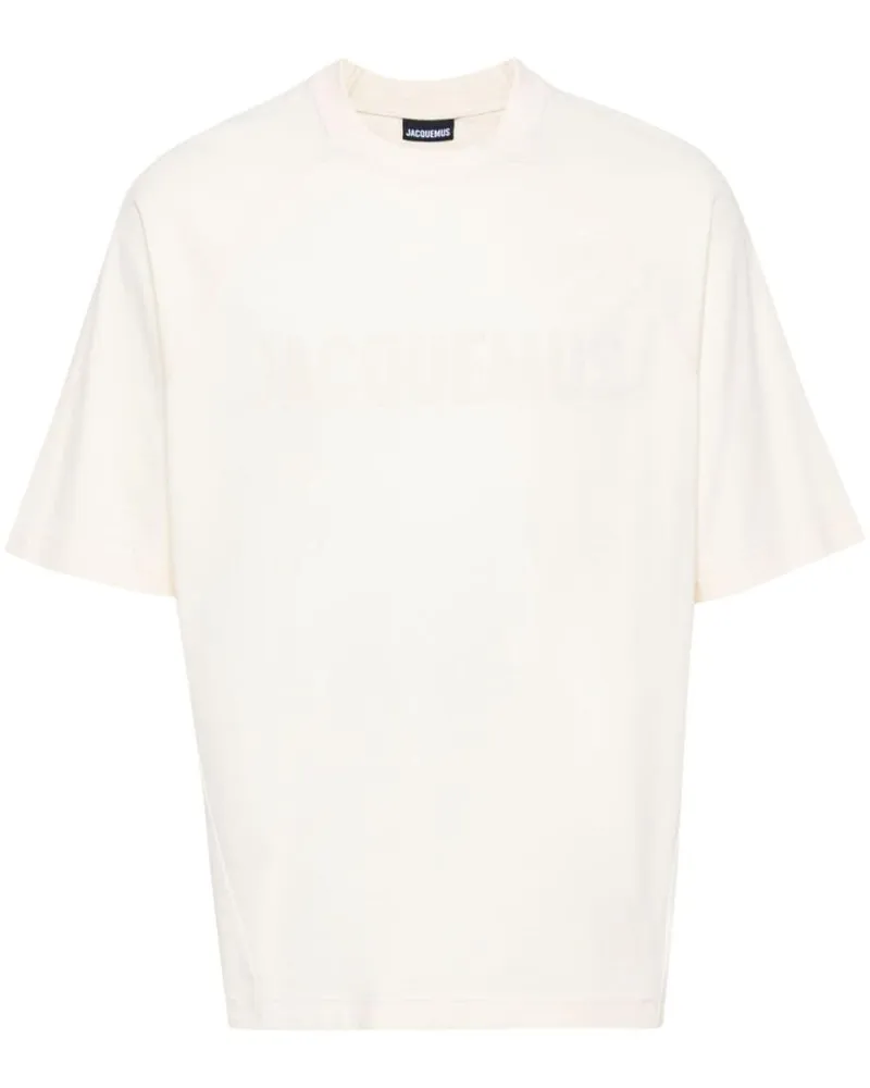 Jacquemus Le T-Shirt Typo T-Shirt - Nude Nude