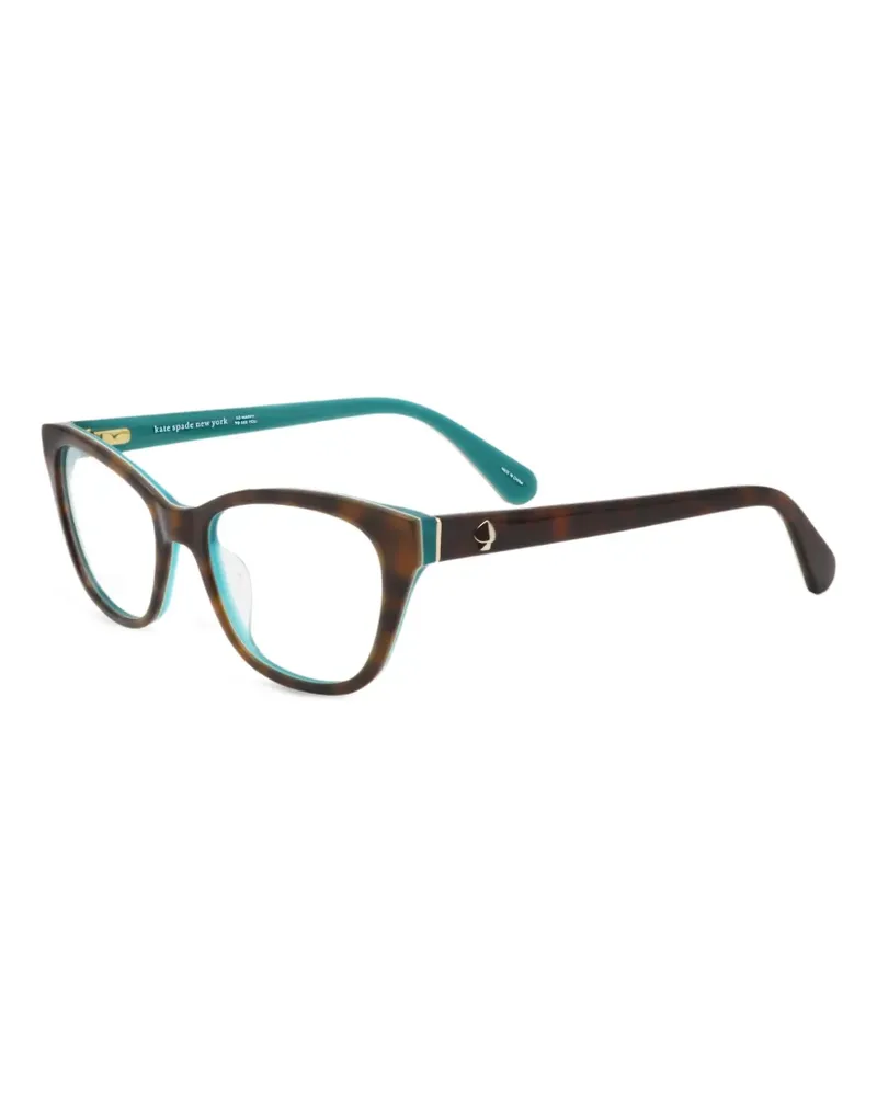 Kate Spade Carolan Cat-Eye-Brille - Braun Braun