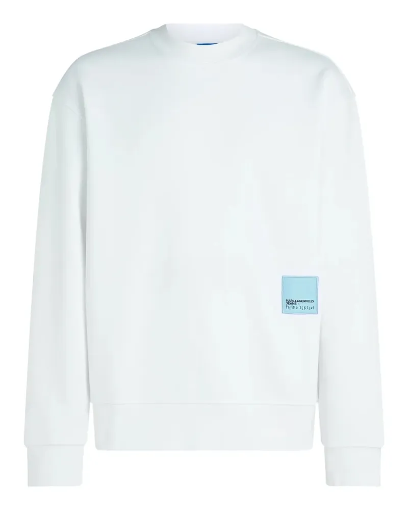 Karl Lagerfeld x Pietro Terzini Sweatshirt - Weiß Weiß
