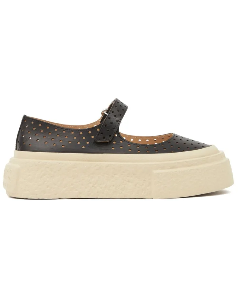 Maison Margiela Chunky Gambetta Schuhe - Schwarz Schwarz