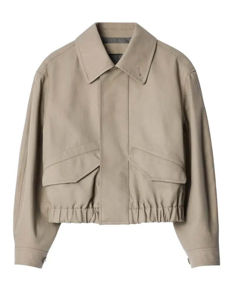 Christophe Lemaire Blouson aus schwerem Baumwolltwill - Nude Nude