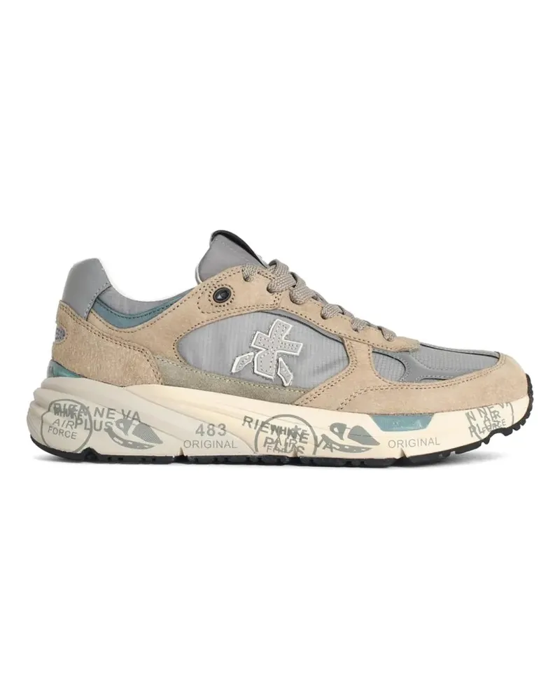 Premiata Mase 6627 Sneakers mit Wildlederdetail - Nude Nude