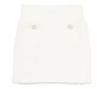 Tweed-Minirock - Nude