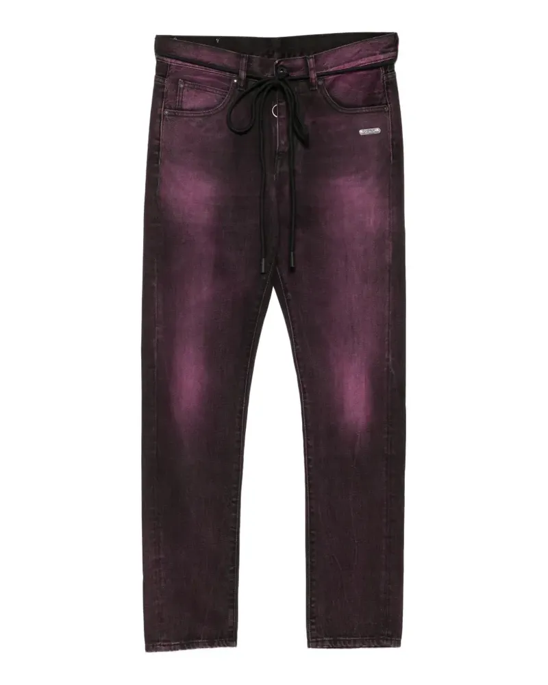 OFF-WHITE Schmale Jeans - Rosa Rosa
