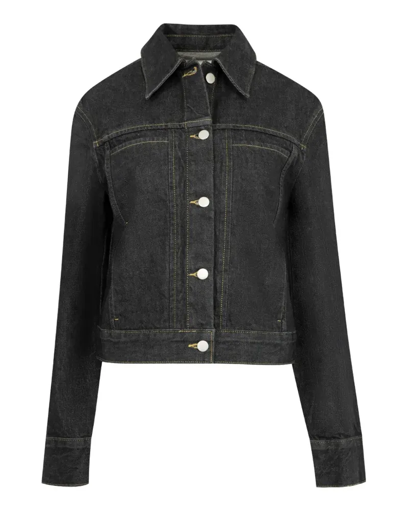 Studio Nicholson Tahoe Jeansjacke - Schwarz Schwarz
