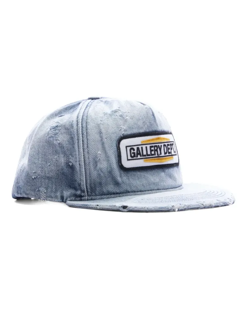 GALLERY DEPT. logo-patch baseball cap - Blau Blau
