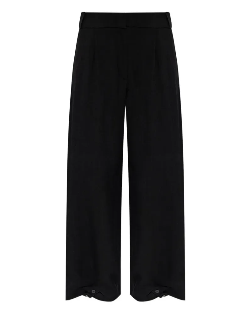 IRO Hose mit Falten - Schwarz Schwarz