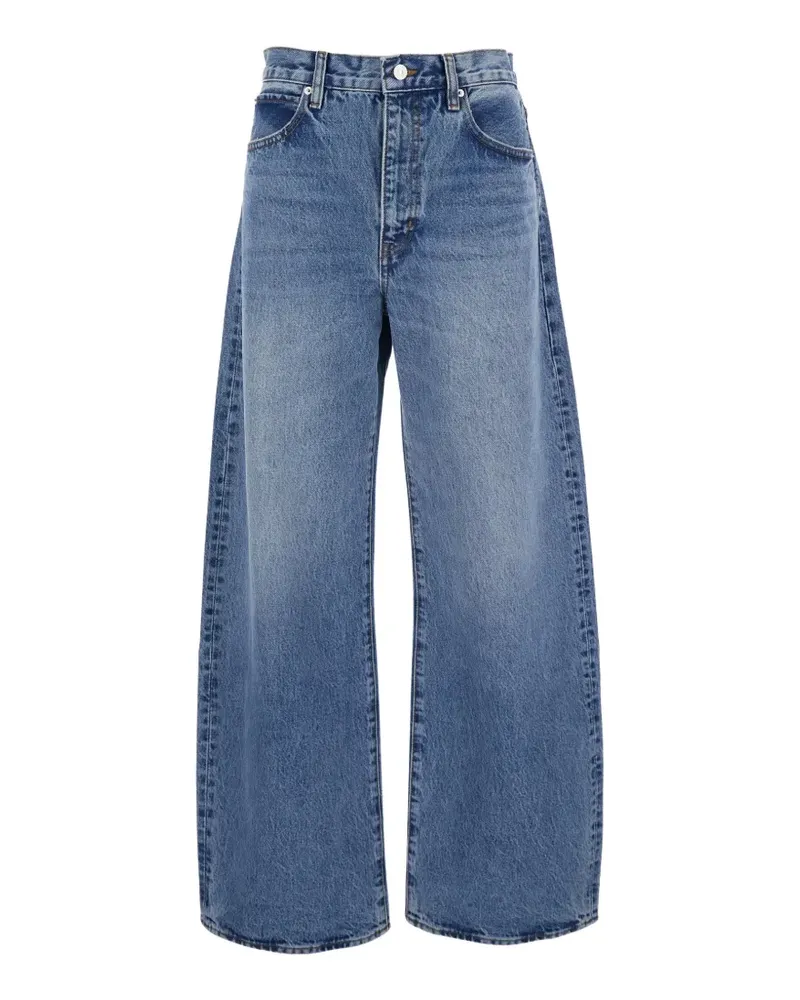 Frame Denim The Bow Wide-Leg-Jeans - Blau Blau