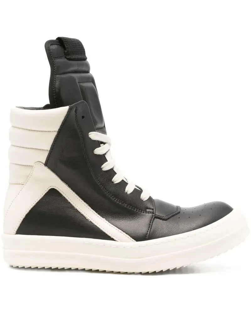 Rick Owens Geobasket High-Top-Sneakers - Schwarz Schwarz