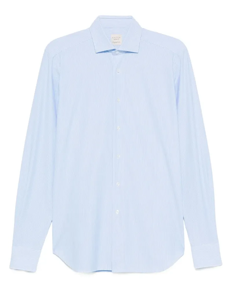 XACUS Hemd mit Nadelstreifen - Blau Blau