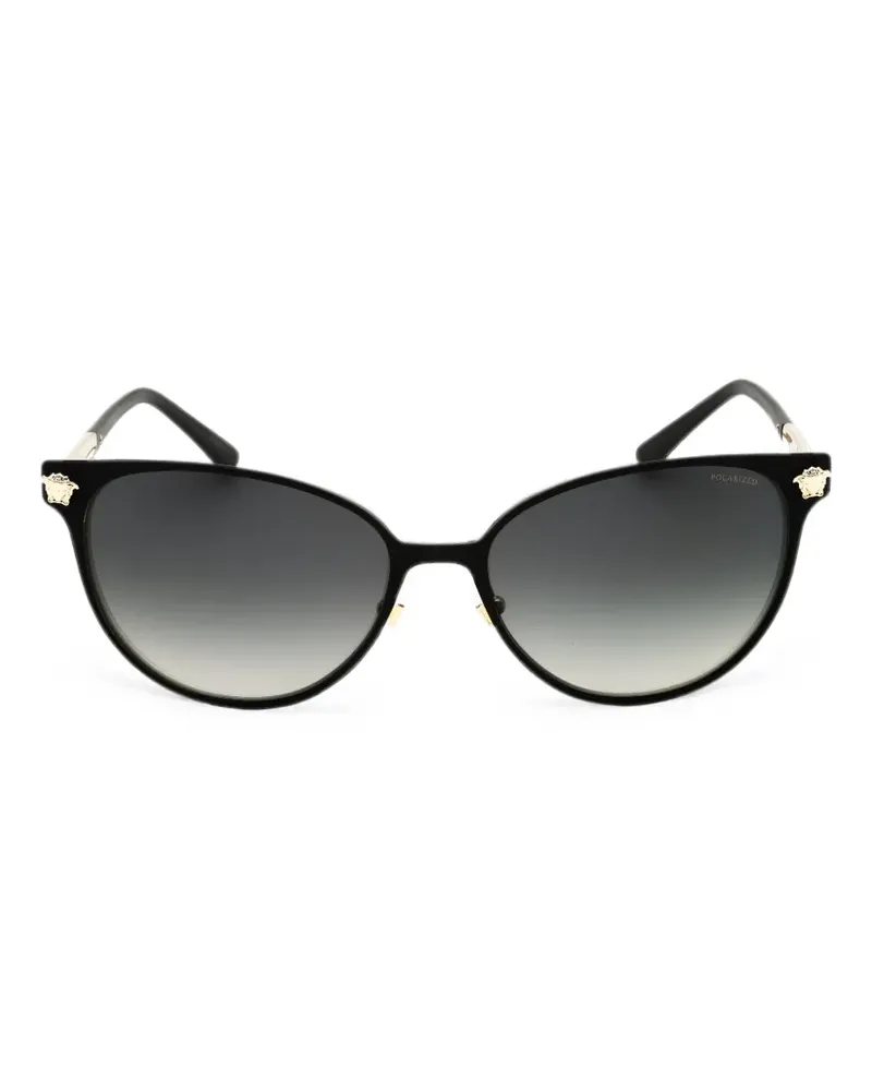 Versace Cat-Eye-Sonnenbrille - Schwarz Schwarz