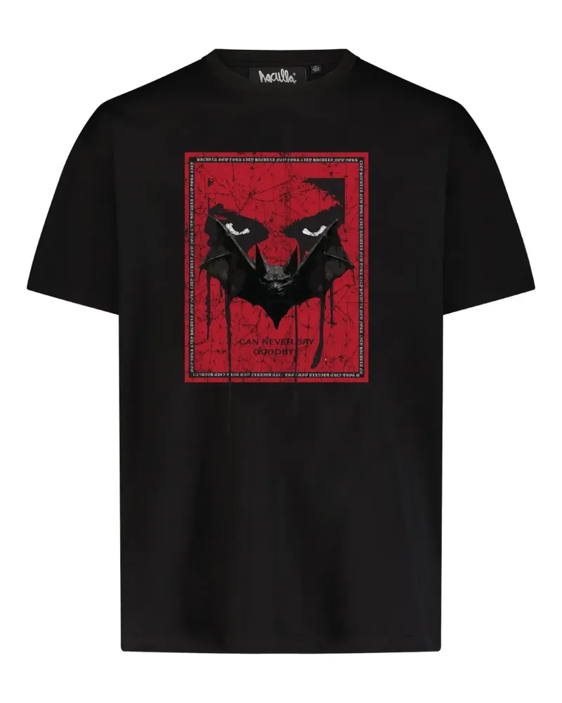 Haculla T-Shirt mit grafischem Print - Schwarz Schwarz