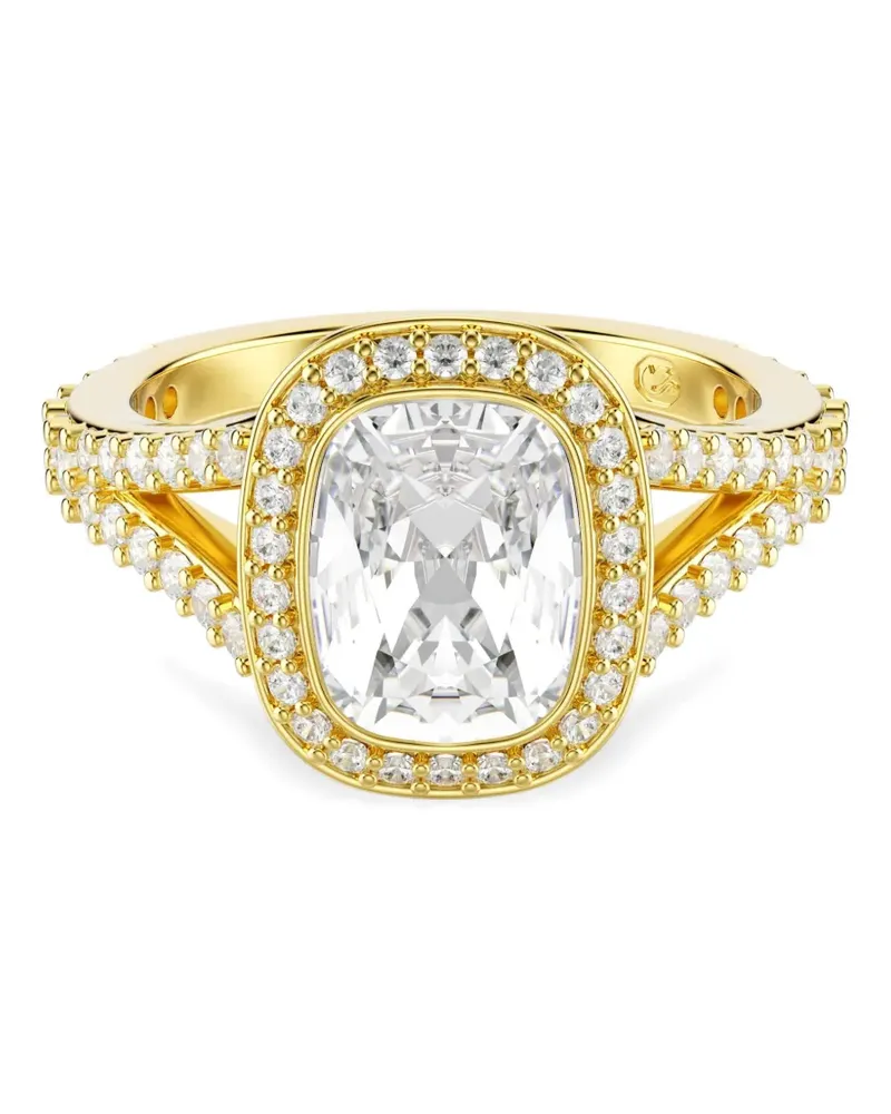 Swarovski Una Angelic Ring mit Kristallen im Kissenschliff - Gold Gold