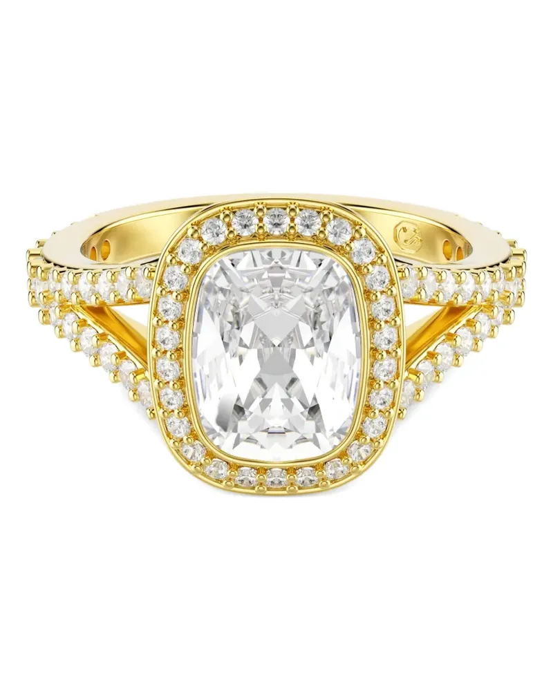 Swarovski Una Angelic Ring mit Kristallen im Kissenschliff - Gold Gold
