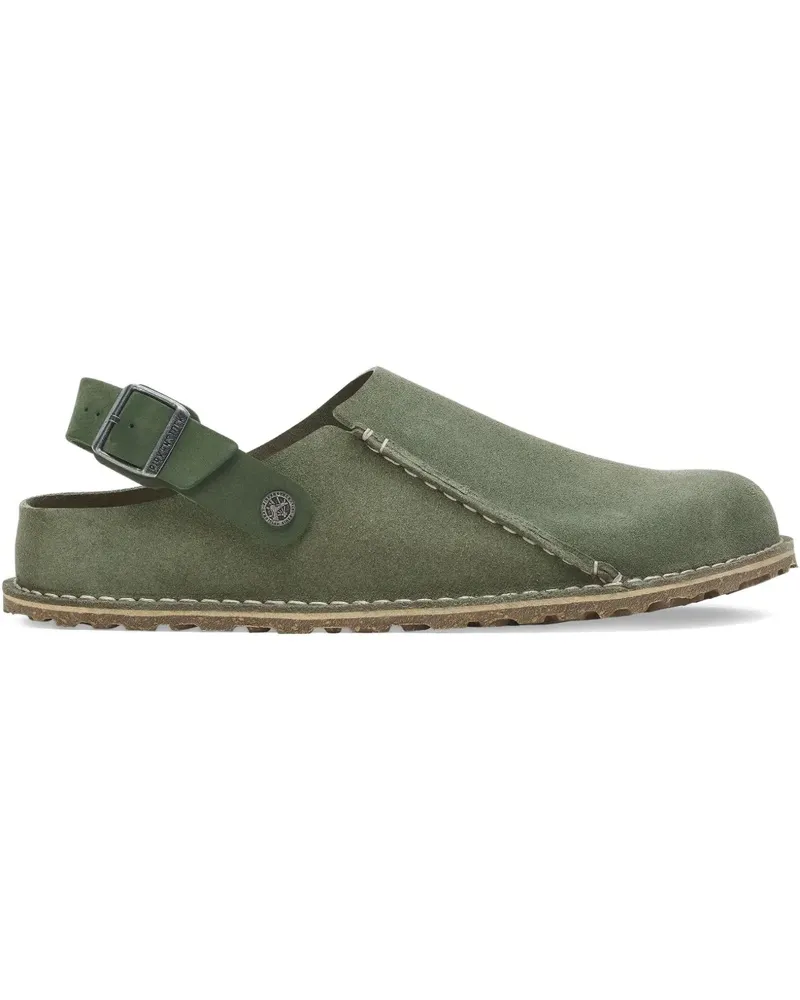 Birkenstock Lutry Premium "Leather Thume" Slingback-Mules - Grün Grün