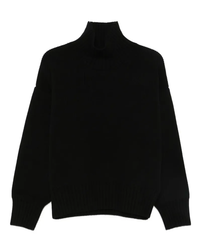 Róhe Pullover mit Rollkragen - Schwarz Schwarz