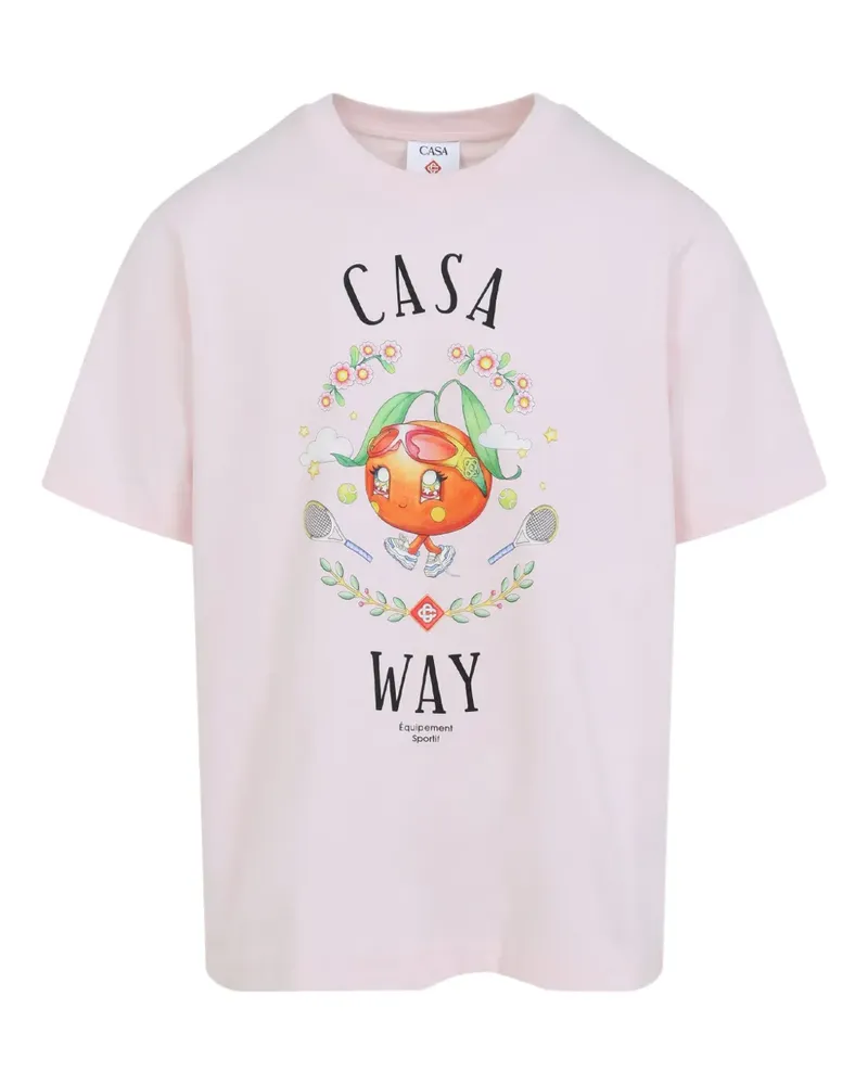 Casablanca Paris Casa Way T-Shirt - Nude Nude