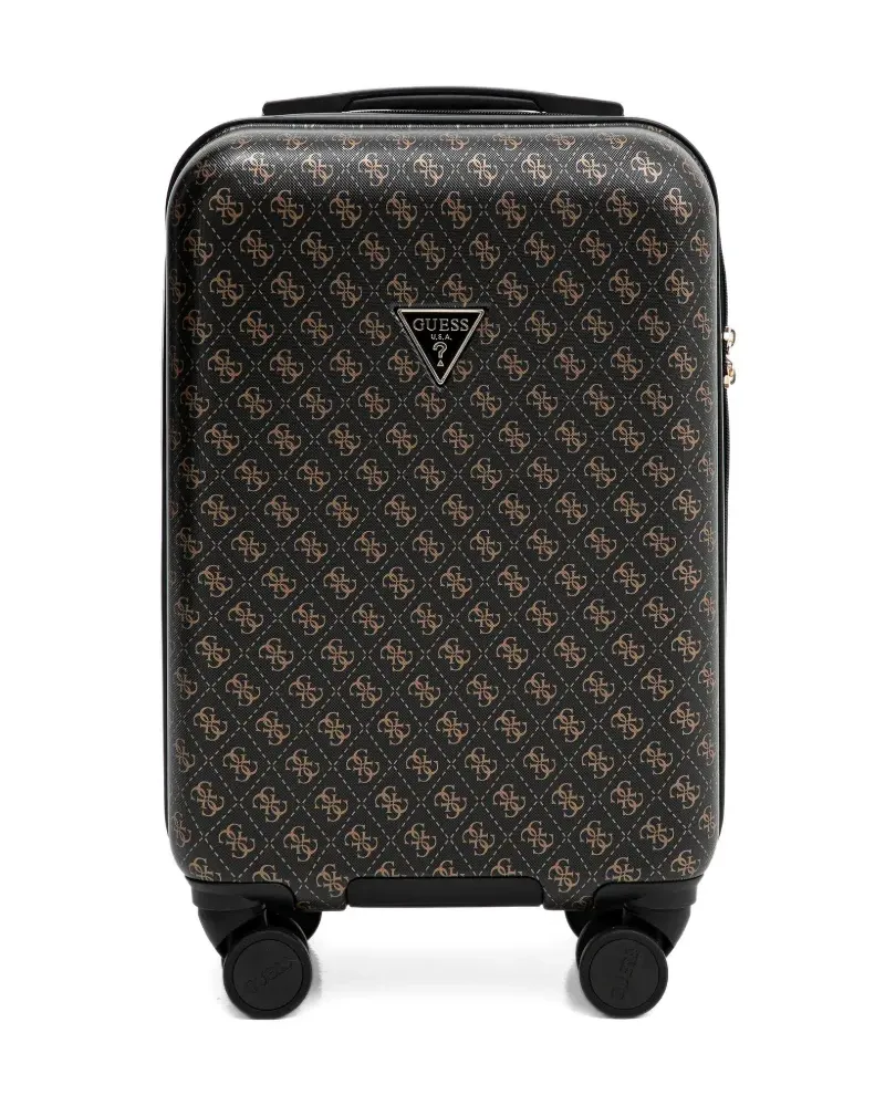 Guess Jesco monogram suitcase - Schwarz Schwarz