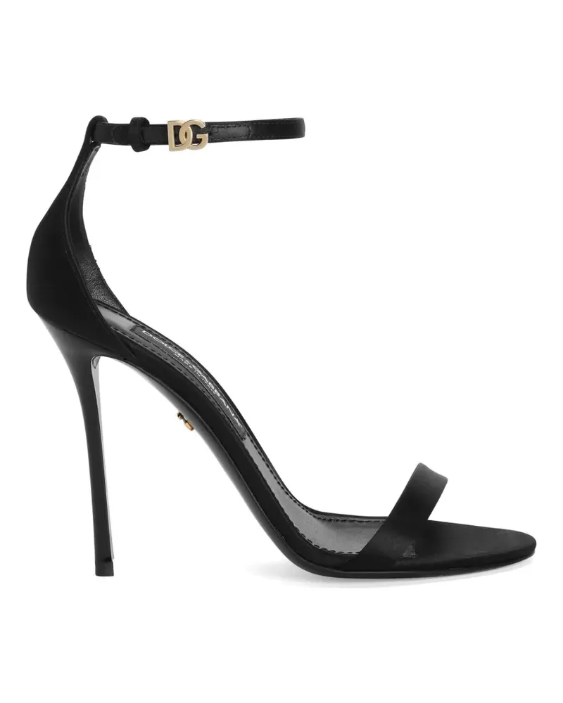 Dolce & Gabbana Keira Sandalen mit Schnallenriemen - Schwarz Schwarz