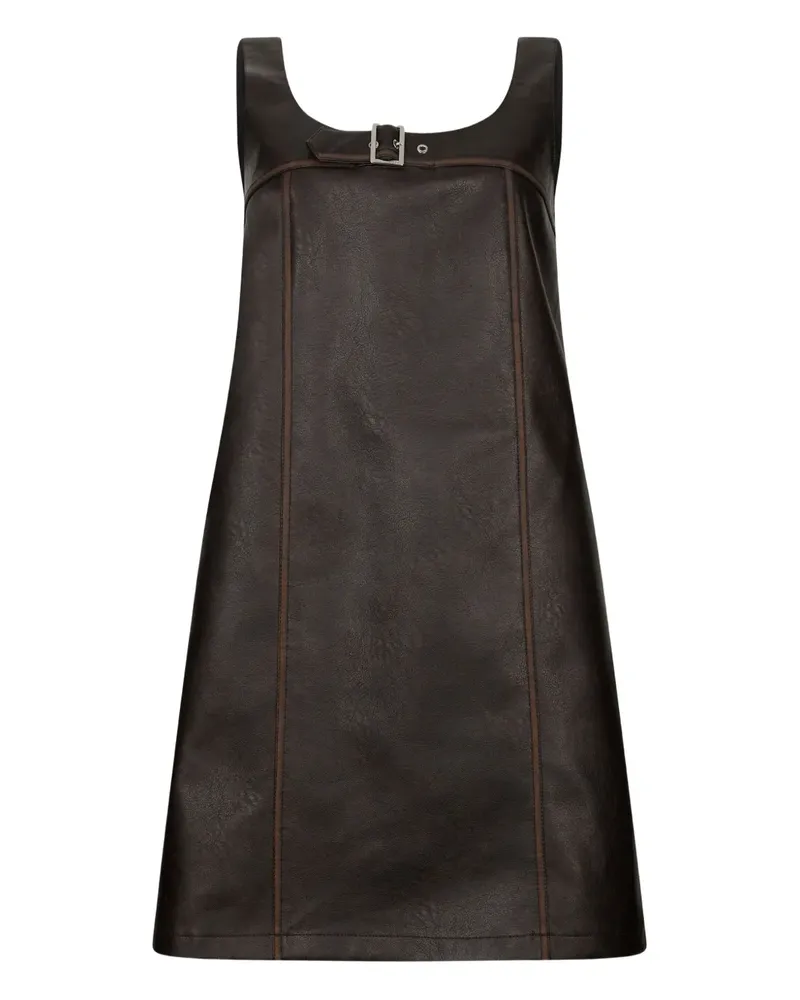 Liu Jo Midikleid mit Schnallendetail - Braun Braun
