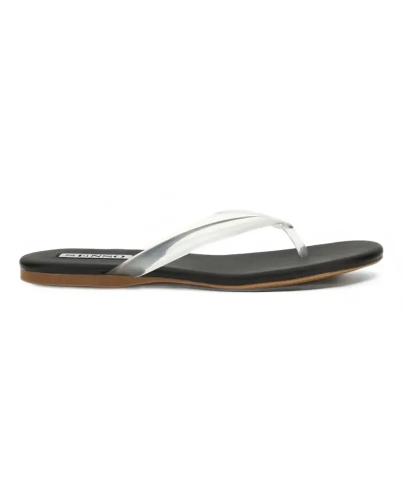 SENSO Harmony transparent-strap flip-flop sandals - Schwarz Schwarz