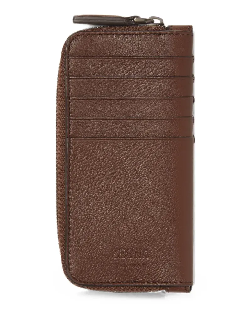 Ermenegildo Zegna Second Skin Kartenetui - Braun Braun