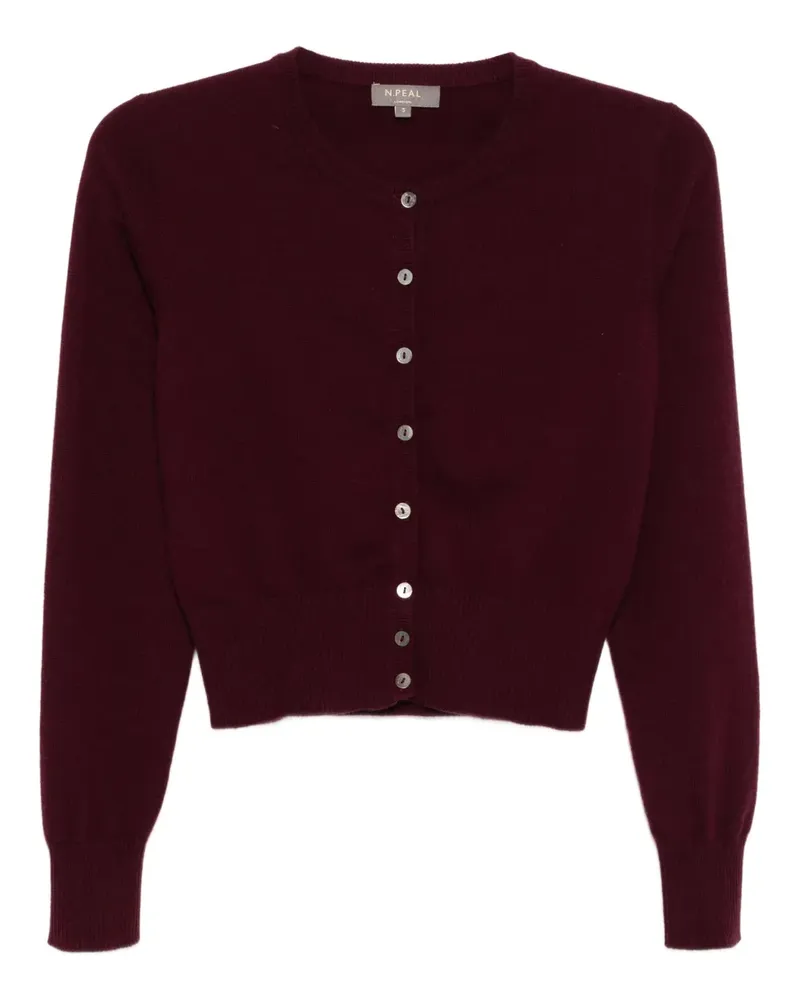 N.Peal Ivy Cardigan - Rot Rot
