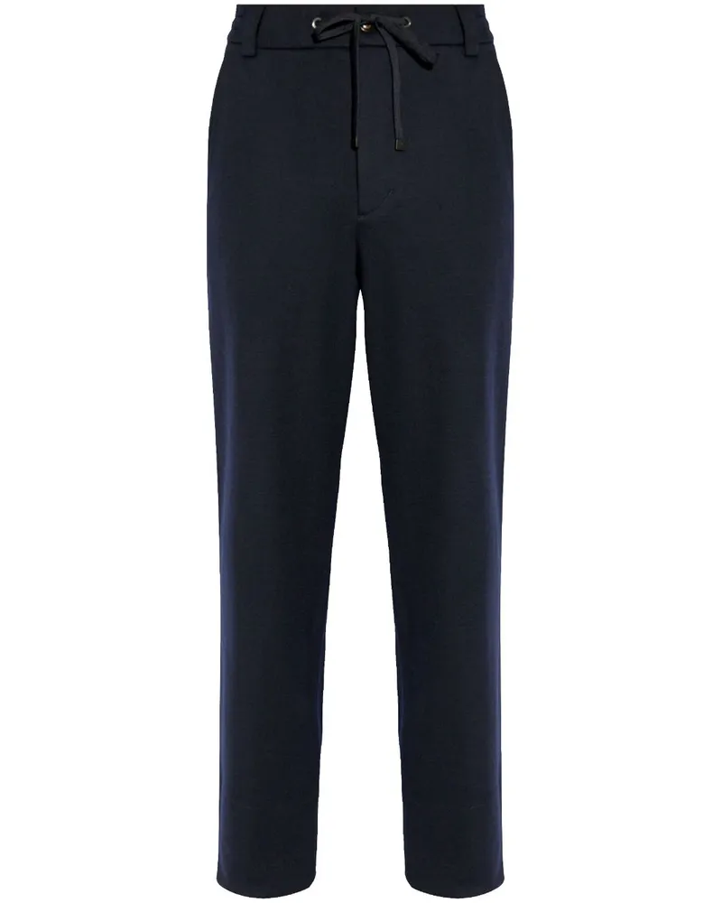Moncler Tapered-Hose mit Kordelzug - Blau Blau