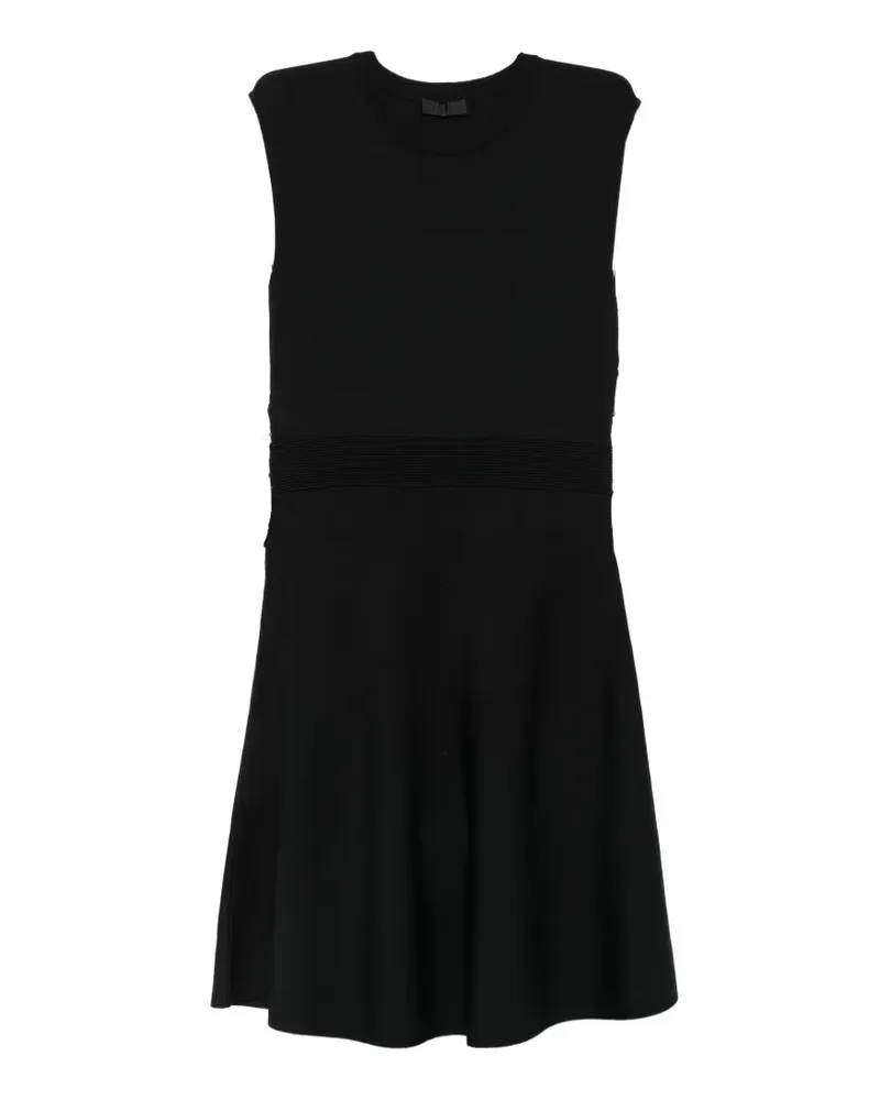 Liu Jo lace-insert sleeveless mini dress - Schwarz Schwarz
