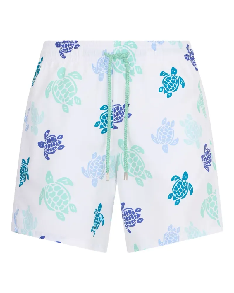 Vilebrequin turtle-print swim shorts - Weiß Weiß