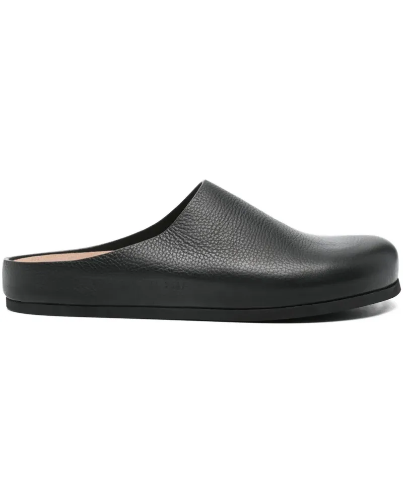 Common Projects Klassische Mules - Schwarz Schwarz