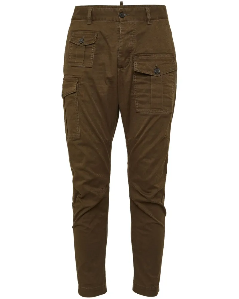 Dsquared2 Sexy Tapered-Cargohose - Braun Braun