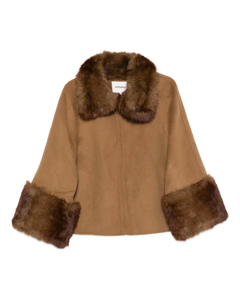 APPARIS Judie Jacke mit Reißverschluss - Nude Nude