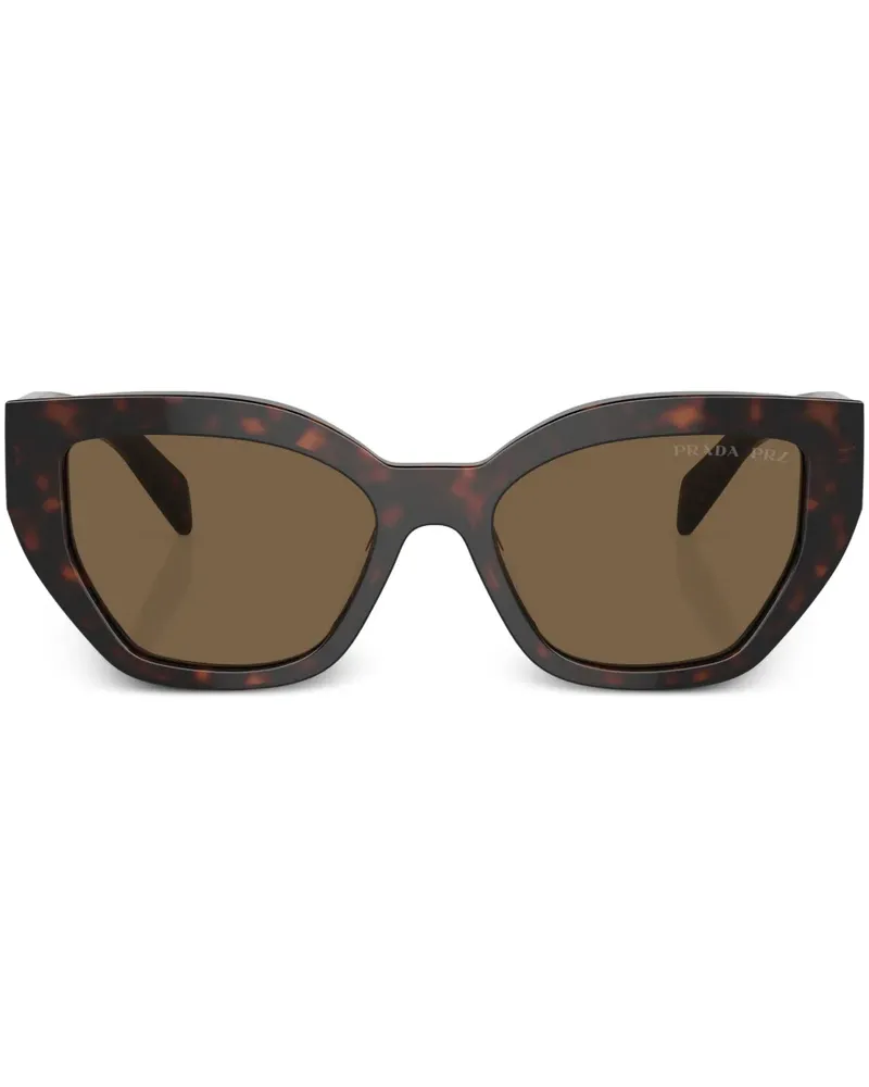 Prada Cat-Eye-Sonnenbrille in Schildpattoptik - Braun Braun