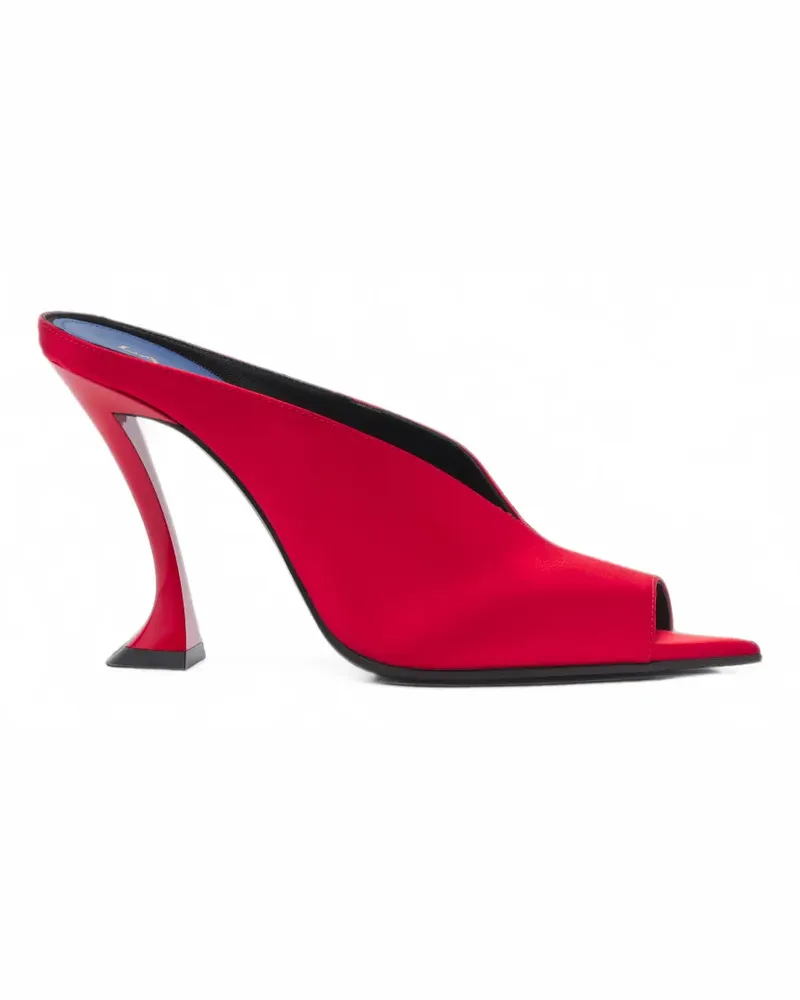 Lanvin Midnight Step Peeptoe-Sandalen - Rot Rot