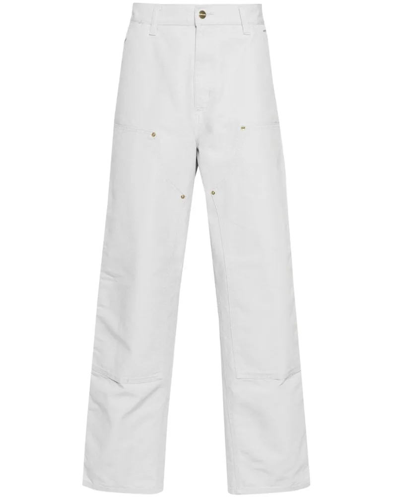 Carhartt WIP Double Knee Straight-Leg-Hose - Grau Grau